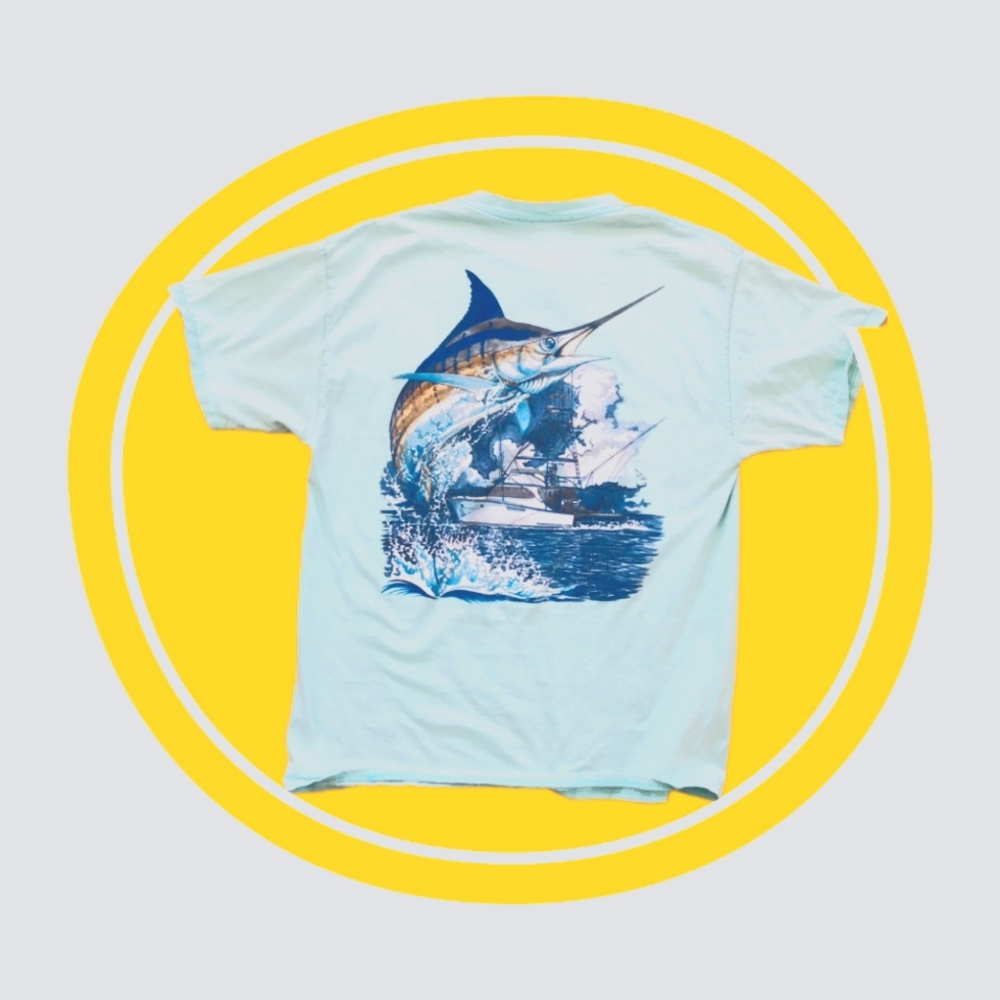 2006 Guy Harvey Marlin Fishing Classic Fit Shirt